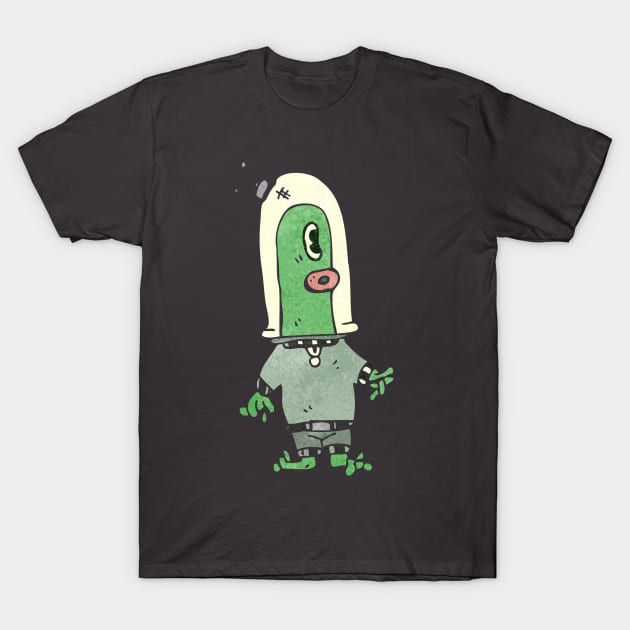 IDGAF Green Monster T-Shirt by Sultanjatimulyo exe